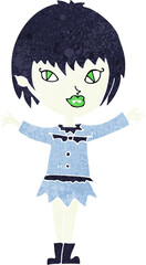 cartoon vampire girl