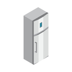 Isometric Refrigerator Icon
