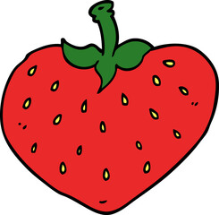 cartoon strawberry