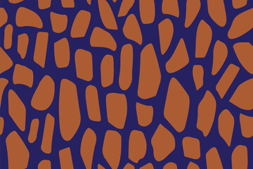 seamless giraffe skin or abstract pattern- vector illustration