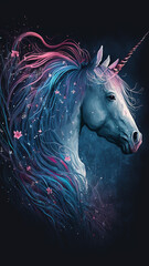Unicorn, beautiful horse, girl, magical unicorn, unique, fairy tale