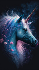 Unicorn, beautiful horse, girl, magical unicorn, unique, fairy tale