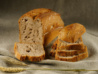 Freshly baked bread