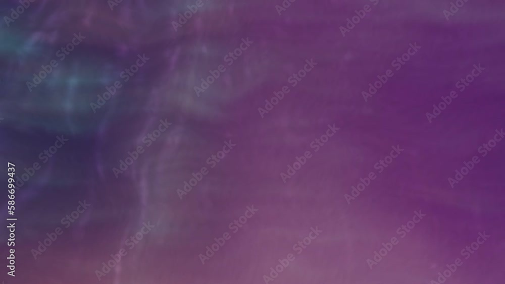 Poster purple smoke. motion. bright blots in abstraction with small sparkles that fly.