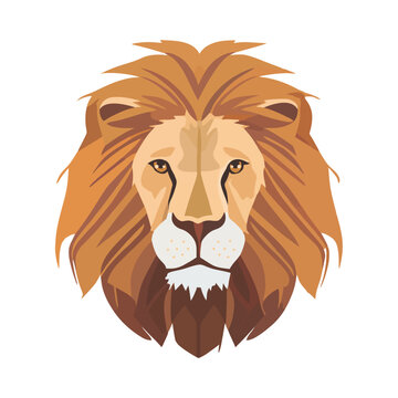 Majestic lion symbolizing Africa wildlife