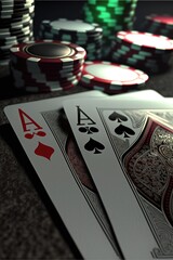 Cards. AI generated