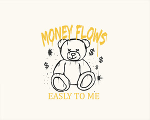 positive quote hand drawn design vector