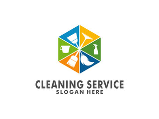  Cleaning Logo Design Inspiration, Cleaning Service logo vector
