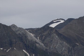 Mount Wildhorn on a rainy summer day.