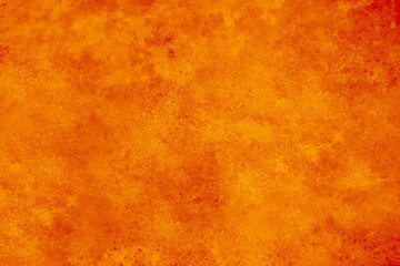 Red orange yellow abstract texture background. Painted toned rough cracked concrete surface. Bright colour. Or as a horror background. Fire lava hell bloody creepy.