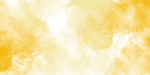 Yellow watercolor background for your design, watercolor background concept, vector.