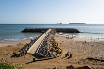 vue de la nouvelle corniche de Dakar © Pierre Laborde 