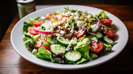 salad with feta cheese