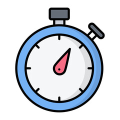 Compass Line Color Icon