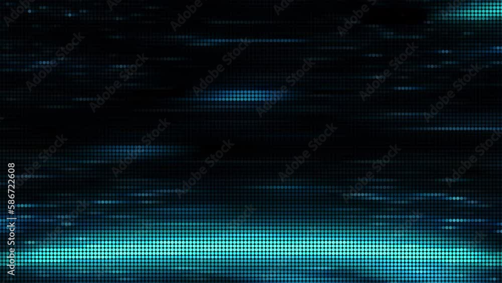 Poster abstract tv noise effect on a black background. motion. retro screen with glitch noise.