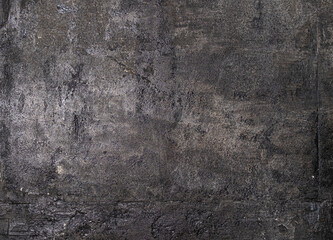Black and gray concrete wall grunge background texture