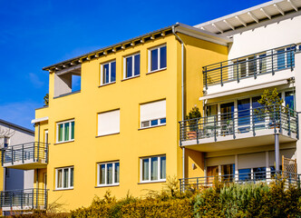 modern apartment house in austria