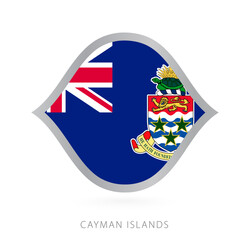 Cayman Islands national team flag in style for international basketball competitions.