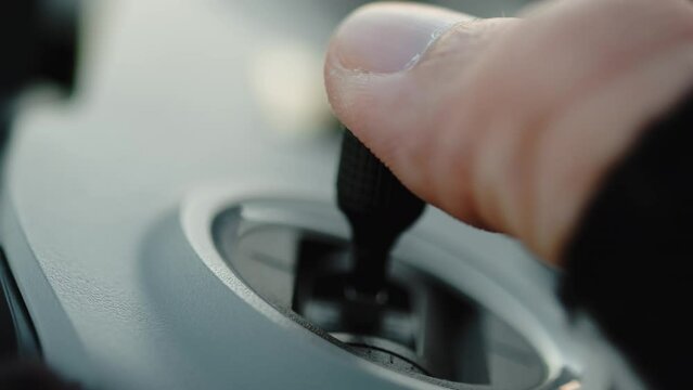 Finger moving joystick of remote controller 