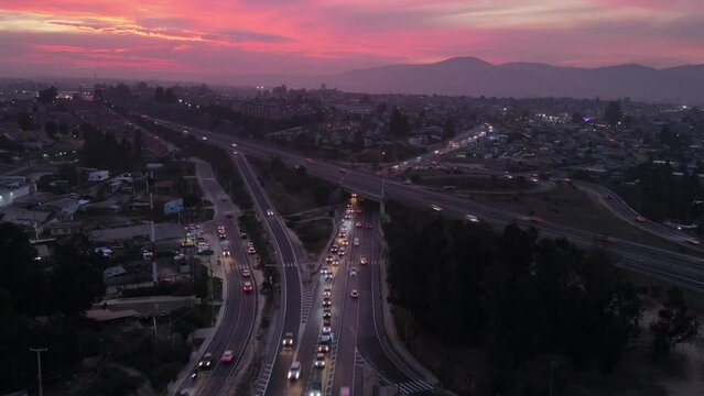 hyperlapse blue hour quilpue 