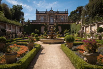 garden in the park