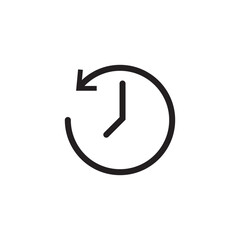 Rotating time vector icon, can't repeat