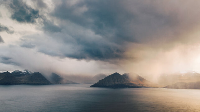 Eysturoy rising from The Depths