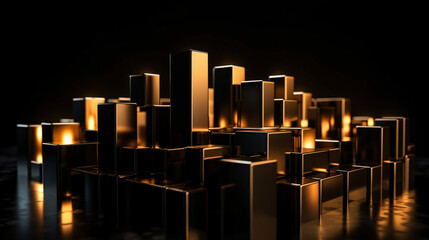 Abstract 3D Golden Geometry