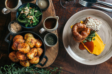 grilled chicken with vegetables