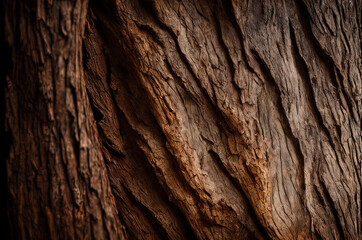 close up of the bark of a tree