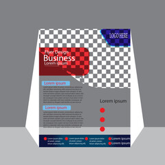 Corporate creative colorful business flyer template design set, abstract business flyer, vector template design or business poster template design