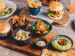 food on the table
