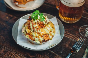 pasta with meat and vegetables