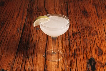 Lemon juice in glass