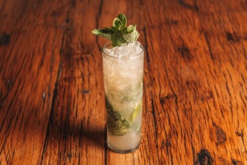 mojito cocktail with mint
