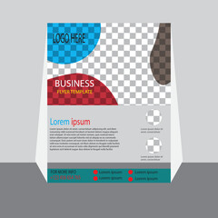 Corporate Business Conference poster and flyer design layout template in A4 size. Professional business poster design for agency workshop and online learning. 