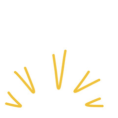 Obraz premium Rays Line Vector