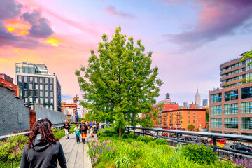 High Line Park, New York City, USA 