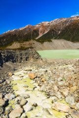 NZ Mt Cook Mueller Vert Stream