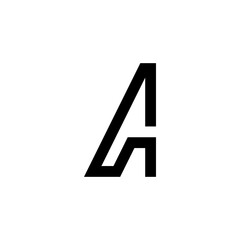 LETTER A LOGO VECTOR