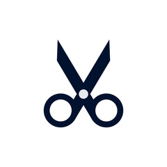Scissors icon vector. Cut. Cutting Scissors. 