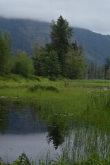 lake in the mountains