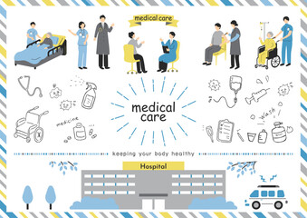 医療従事者　病院　素材集