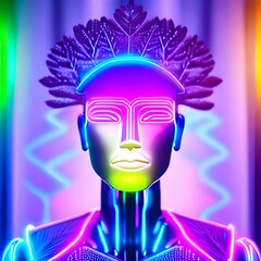 "The Portrait of an Artificial Intelligence". How AI imagines itself. 3