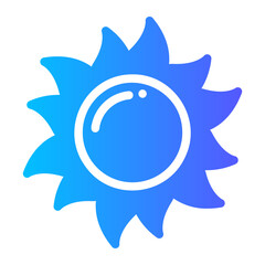 sun gradient icon