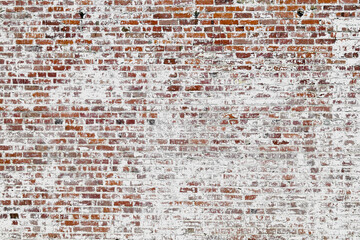 vintage market red and white brick wall background