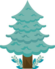 Obraz premium pine tree plant forest