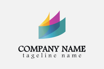 Fototapeta na wymiar company logo design vector