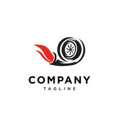 Turbo car automotive logo icon vector template