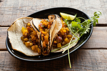 Vegetarian Beet Tacos